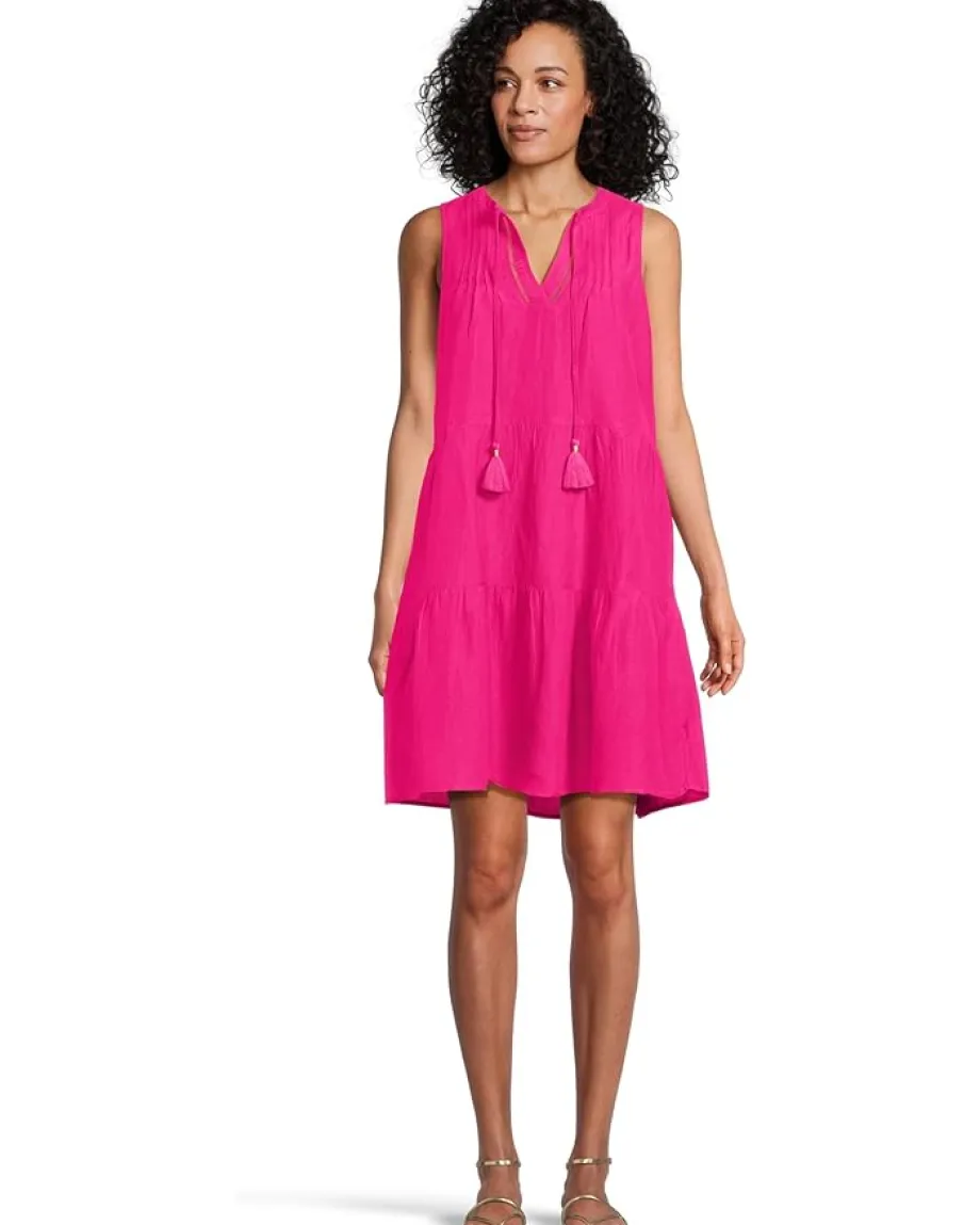 Women Tommy Bahama St.Lucia Sleeveless Tier Dress