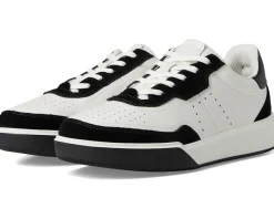 ECCO Street Court Sneaker Black/White/Black Clearance