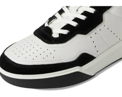 ECCO Street Court Sneaker Black/White/Black Clearance