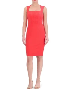 Women Vince Camuto Stretch Crepe Bodycon With Open Back