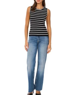 Women Vince Camuto Stripe Tank With Tipping