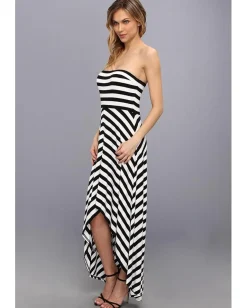 Women Calvin Klein Striped Bra Cup Dress