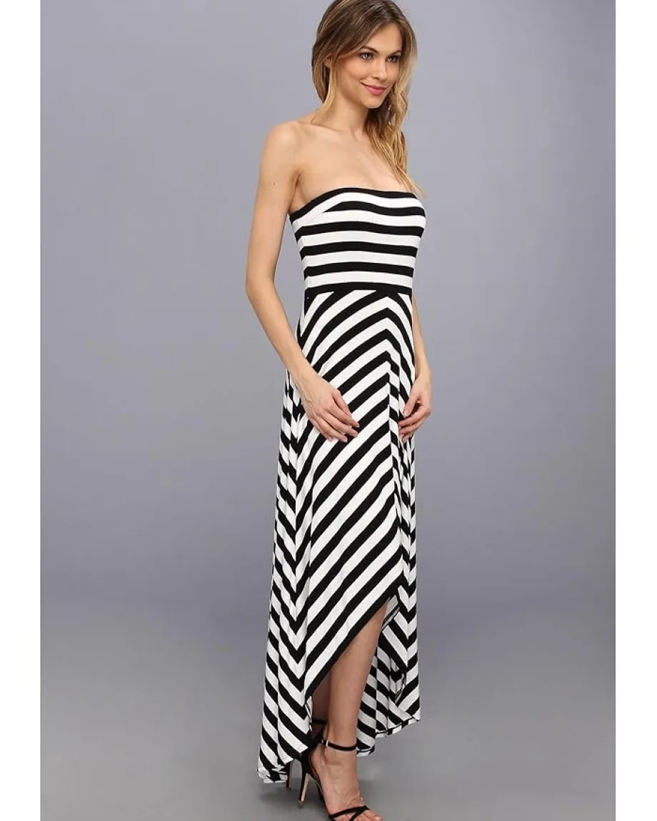 Women Calvin Klein Striped Bra Cup Dress