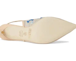Stuart Weitzman Stuart Power Slingback 75 Cielo Multi/Barely Beige Discount