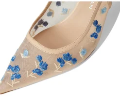 Stuart Weitzman Stuart Power Slingback 75 Cielo Multi/Barely Beige Discount