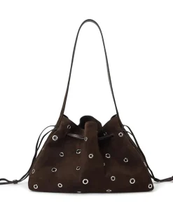 Women Madewell Suede Drawstring Shoulder-Eyelet