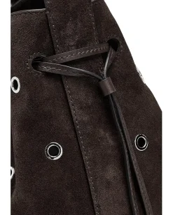 Women Madewell Suede Drawstring Shoulder-Eyelet