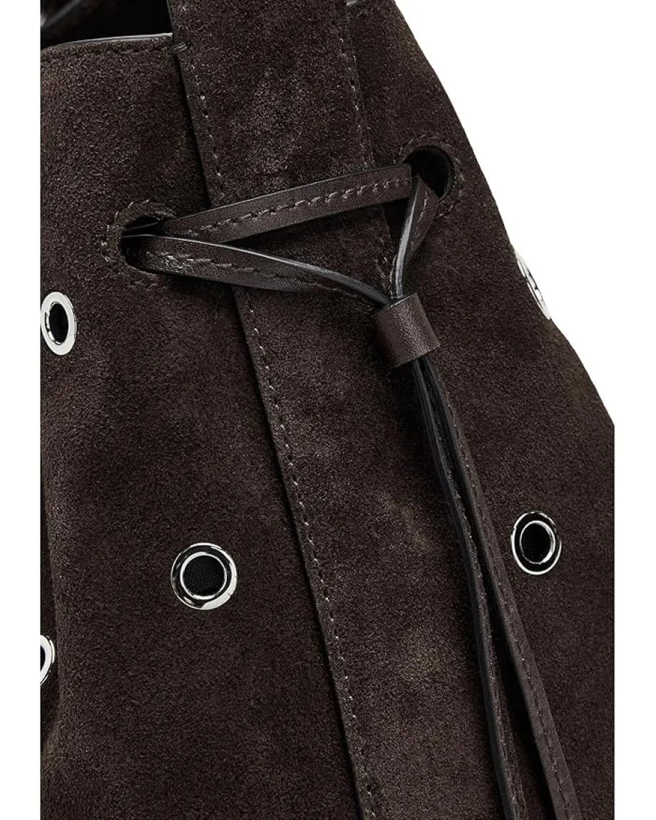 Women Madewell Suede Drawstring Shoulder-Eyelet