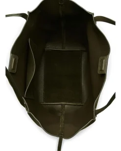 Madewell Suede Soft Grain Shopper Dried Olive Sale