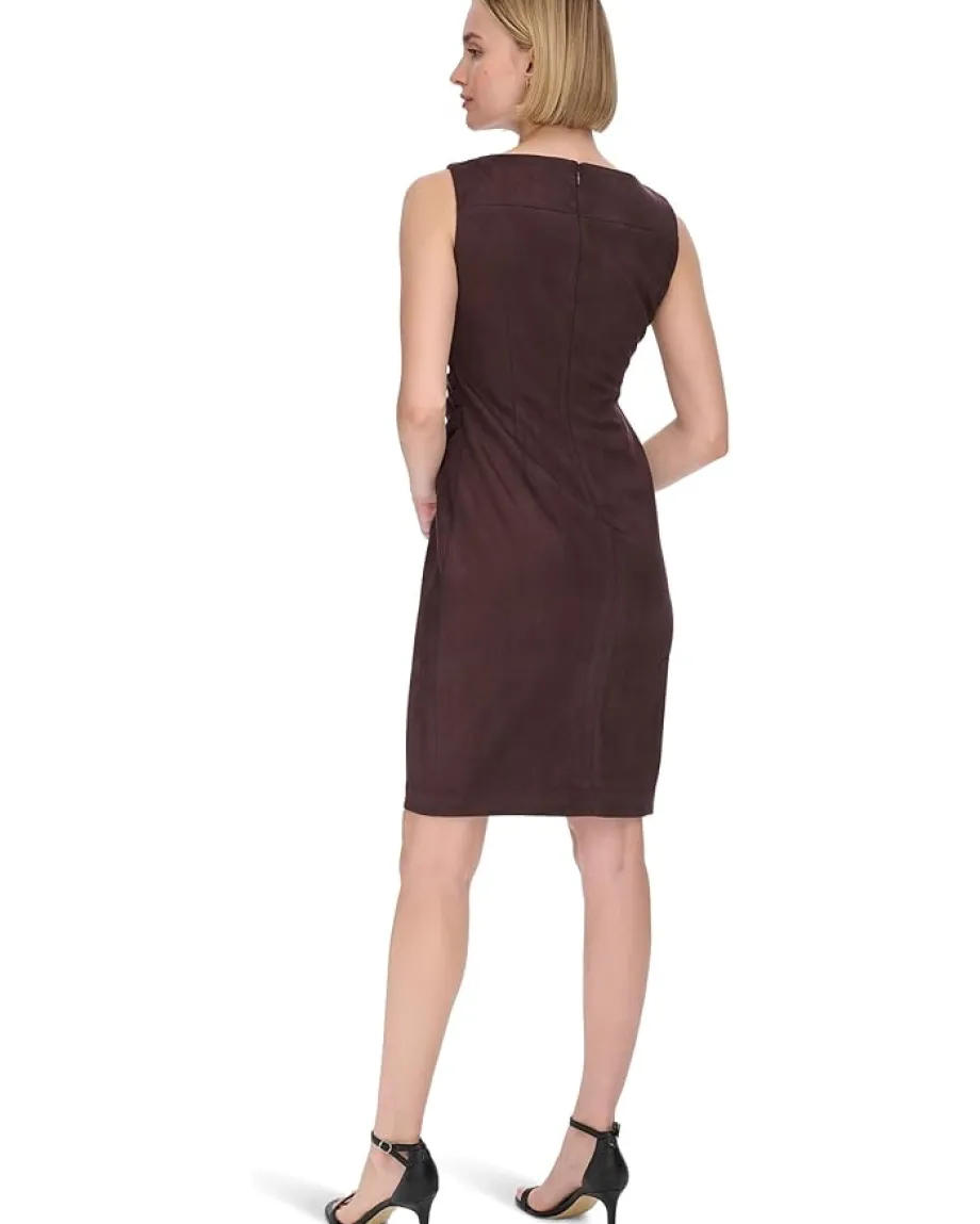 Women Calvin Klein Suede Starburst Sheath