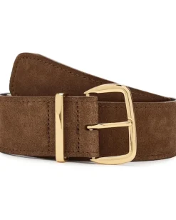 Women Madewell Suede Super Wide Essentials Belt