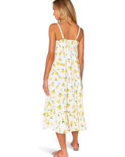 Show Me Your Mumu Summer Fling Midi Dress Limoncello Embroidery