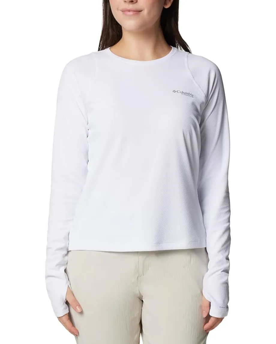 Columbia Summit Valley™ Long Sleeve Crew White Outlet