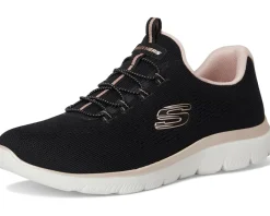 SKECHERS Summits Black Rose Gold Online