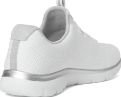 SKECHERS Summits White Silver Clearance
