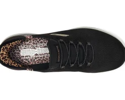 SKECHERS Summits Leopard Chic Hands Free Slip-INS Black Multi Outlet