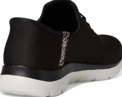 SKECHERS Summits Leopard Chic Hands Free Slip-INS Black Multi Outlet