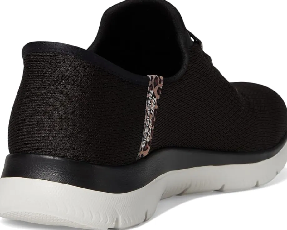 SKECHERS Summits Leopard Chic Hands Free Slip-INS Black Multi Outlet
