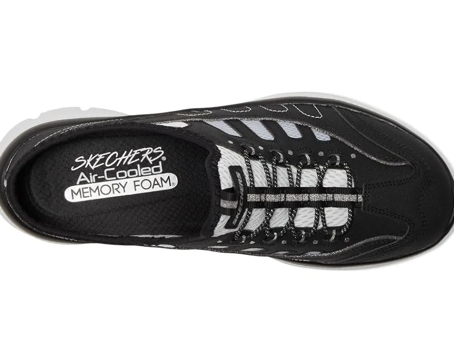SKECHERS Summits Plus - Cosmic Sparkle Black White Outlet