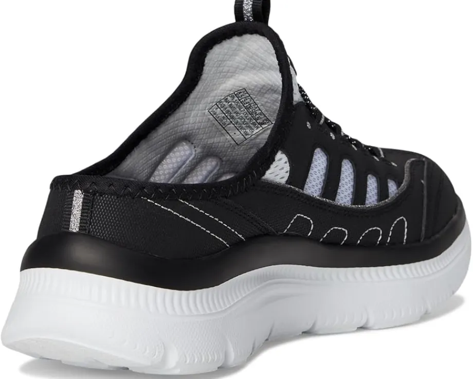 SKECHERS Summits Plus - Cosmic Sparkle Black White Outlet