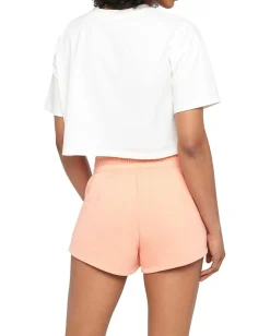 Women Spiritual Gangster Sun Smiley Kaylee Crop Tee