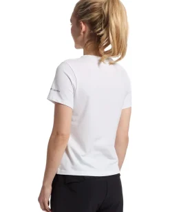 Columbia Sun Trek™ Graphic Short Sleeve III White/Botanical Gem