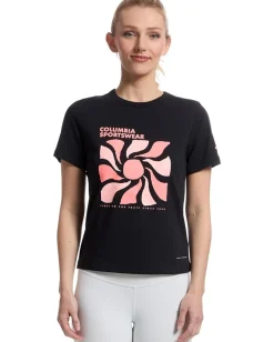 Women Columbia Sun Trek™ Graphic Short Sleeve III