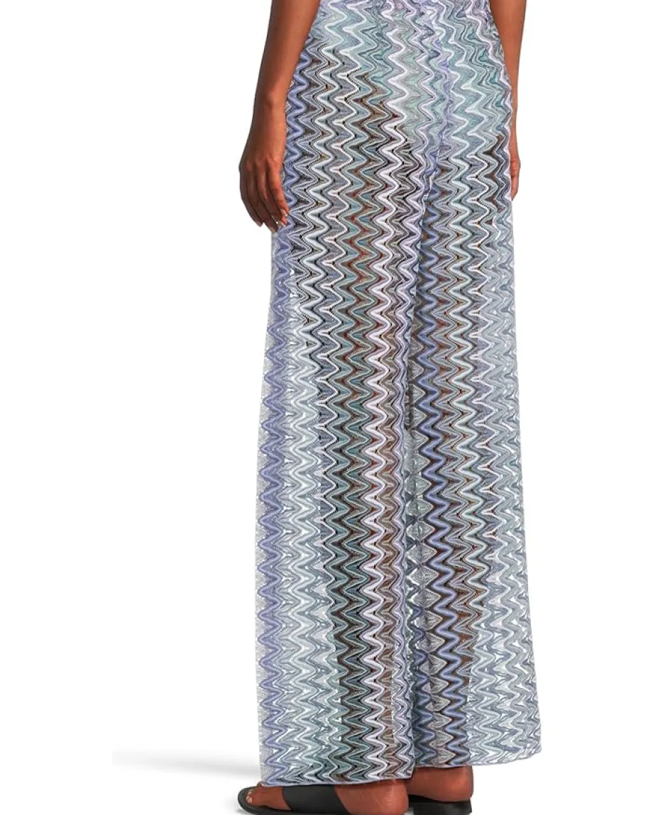 Women BECCA Sundown Crochet Split Leg Pants