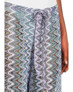 Women BECCA Sundown Crochet Split Leg Pants