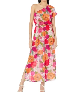 Women Trina Turk Sunny Bloom One Shoulder Maxi