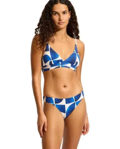 Women Seafolly Sunray Banded Bralette