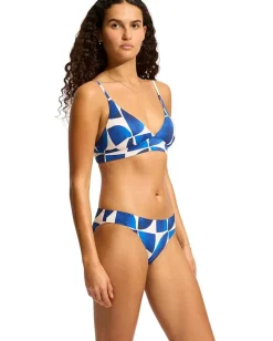 Women Seafolly Sunray Banded Bralette
