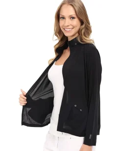 Jamie Sadock Sunsense® Lightweight Jacket Jet Black Hot