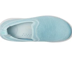 FitFlop Super-Q Knit Slip-Ons Sky Blue Outlet