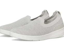 FitFlop Super-Q Knit Slip-Ons Arctic Grey/Silver Hot