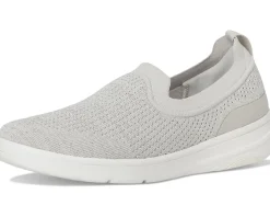 FitFlop Super-Q Knit Slip-Ons Arctic Grey/Silver Hot