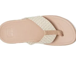 Women FitFlop Surfa Multi-Tone Webbing Toe-Post Sandals