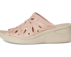 LifeStride Susie Slides Blush Shimmer Lycra Fabric Best