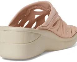 LifeStride Susie Slides Blush Shimmer Lycra Fabric Best