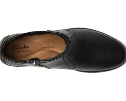 Clarks Suttyn Rae Black Leather Best