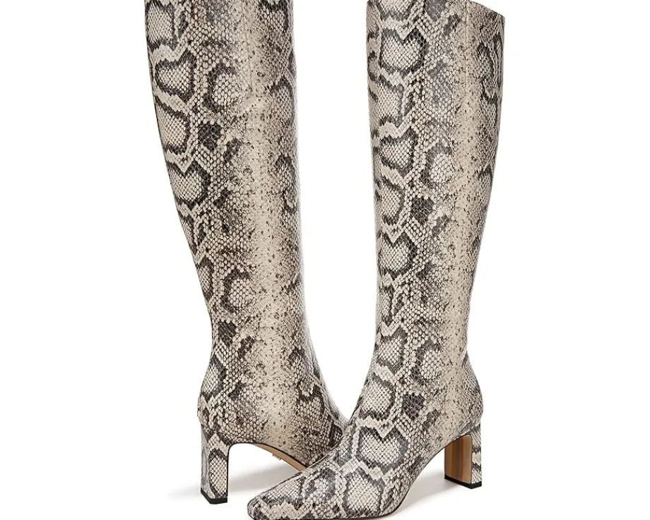 Sam Edelman Sylvia Wide Calf Roccia Python Wide Calf Outlet