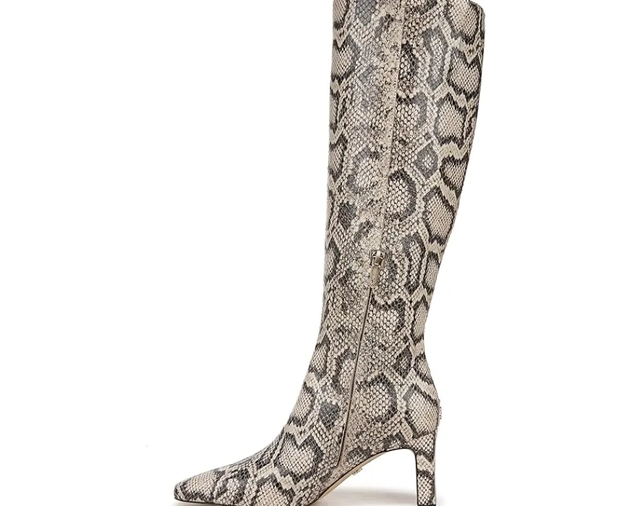 Sam Edelman Sylvia Wide Calf Roccia Python Wide Calf Outlet