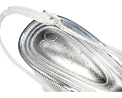 Jessica Simpson Syrina Lucite Slingback Pumps Clear Outlet