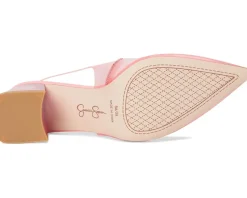 Women Jessica Simpson Syrina Lucite Slingback Pumps