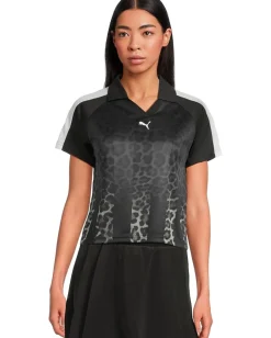 PUMA T7 Leo Luxe Relaxed Soccer Jersey Puma Black-all Over Print Best