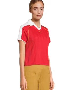 PUMA T7 Relaxed Soccer Jersey For All Time Red New