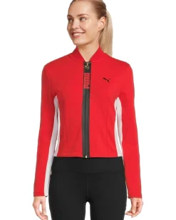 Women PUMA T7 Slim Short Track Jacket