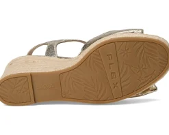 LifeStride Tahlia Platino Gold Faux Leather Sale