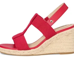 LifeStride Tallulah Fire Red Faux Leather Best