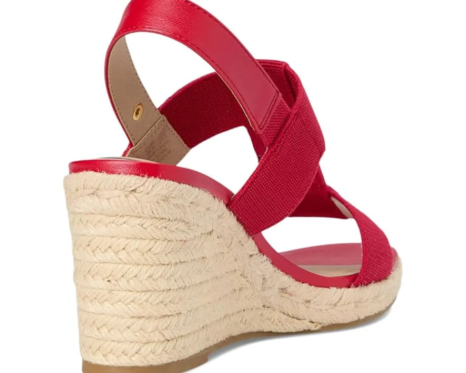 LifeStride Tallulah Fire Red Faux Leather Best